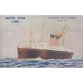 RMS Cedric White Star Line Ship Antique Postcard