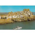 Peniscola Castillo Spain Postcard posted creased