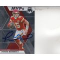 PATRICK MAHOMES II 2020 AUTOGRAPHED KANSAS CITY...