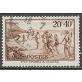 FRANCE 1937 POSTAL UNIONS SPORTS CLUB CHARITY F...