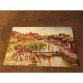 1940's Postcard - Stepping Stones, St Annes-On-...