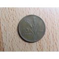 Turkey 1965 10 Kurus Coin