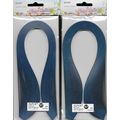 Juya. Quilling Strips. Steel Blue. Cardmaking S...
