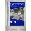 1996 programme Lowestoft Town v. Warboys Town