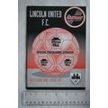 1996 programme Lincoln United v. Great Harwood ...