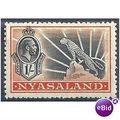 Nyasaland Protectorate 1934 SG122 1/- Black & O...