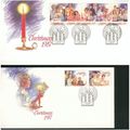 Australia FDC 1987 - SG 1098-1104 - Christmas 1987