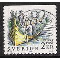 Fa 1500: 2 Kr. multicoloured Swedish Midsummer:...