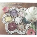 Beautiful Crochet Doily PATTERN Gerbera Doily