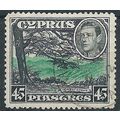 Cyprus 1938 SG161 45pi Green & Black Fine Used ...