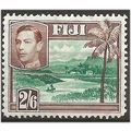 Fiji 1938 SG265 2/6d Green & Brown Mounted Mint...