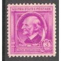 861 3c Ralph Emerson Fine MNH Q7372