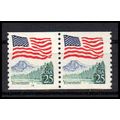 2280a 25c U.S. Flag Fine MNH CNP Left 14 PA1075