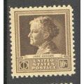 878 10c Jane Addams Fine MNH GA0339