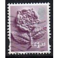GB 2015 - England - Tudor Rose £1.33 Used