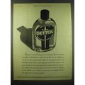 1940 Dettol Antiseptic Ad - Is there a bottle o...