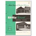 ROWE MFG COMPANY 1954 Ro-Way residential garage...