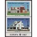 Northern Cyprus 1987 SG 210-1 UMM Vertical Pair...
