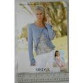 Vintage: Sirdar 8878 cardigan, just bamboo, 24-...