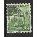 POLAND 1938 ANNIV INDEPENDENCE 10gr GREEN CASIM...