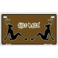 Nice Rack Metal Bike License Plate Tag sign fun...