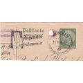 Munchen postmark + slogan Germany 1938 on Von H...