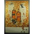 1959 Johnnie Walker Black Label and Red Label Scotch Advertisement
