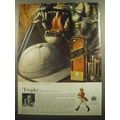 1959 Johnnie Walker Black Label Scotch Ad - Tro...