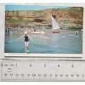 1968 postcard Sandy Bay near Exmouth, Devon