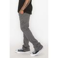Solid Flare Stacked Track Pants
