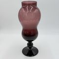 Vintage Empoli Art Glass amethyst purple glass ...
