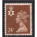 Northern Ireland 1991 QE2 24p Chestnut SG N158....