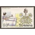 St Helena QEII 1971 50p New General Hospital Un...