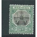 bermuda stamp sg31 hm sg 31 crown ca
