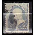Used 212 1c Benjamin Franklin Fine RA0489