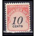 J97 10c Postage Due Average MNH KA1233