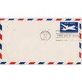 USA. FDC 7c Air Mail Cover. Pre-Stamped. Used.