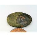 Yellow Plume Agate Freeform Gemstone Cabochon 217