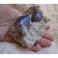 Russian Amethyst Gemstone Raw Crystal Point