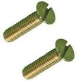 M5 (5mm) SOLID BRASS MACHINE SCREWS SLOTTED CSK...