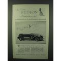 1929 Hudson Greater Hudson Car Ad - Leadership Style