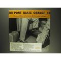 1936 Du Pont Basic Orange 3R Ad - Leather Dyestuffs