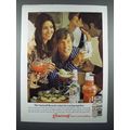 1970 Smirnoff Vodka Ad - A Time for Coming Together