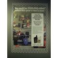1989 Valvoline Oil Ad - You could be $500,000 richer when this year's race