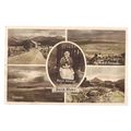 NORTH WALES, multiview , used vintage postcard ...