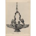 Roman Bronze Hanging Lamp From Paris Antique Lo...