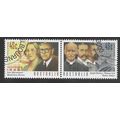 AUS 1995 (SE~TE PAIR) 45c 'MEDICAL SCIENTISTS' ...