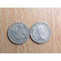 GB 1955 Elizebeth II Sixpence 6d Coin