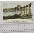 1903 postcard Plymouth Saltash Bridge