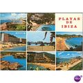 Spain Postcard - Playas de Ibiza